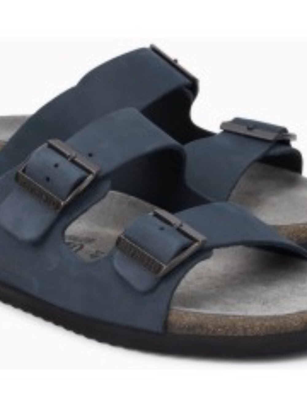 Mephisto Nerio Navy Nubuck Comfort Sandal Men's 7.5/Women’s 9/EU 40